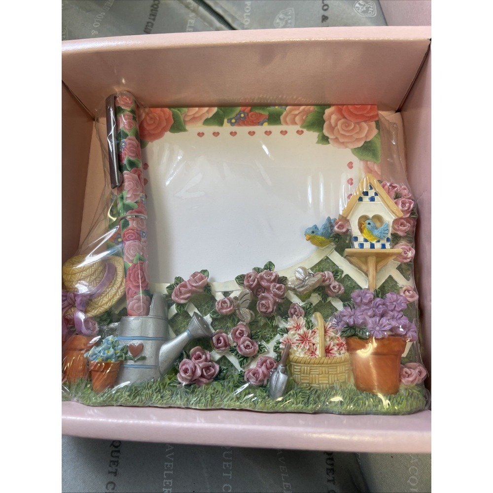 Stationary Gift Set Vintage Notebook, Memo Pad, Pen Wrapped NIB